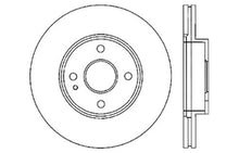 Load image into Gallery viewer, StopTech 91-03 Ford Escort ZX2 / 92-95 Mazda MX-3 Slotted &amp; Drilled Right Front Rotors