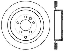 Load image into Gallery viewer, StopTech Power Slot 10-12 Land Rover LR4 / 06-09 Range Rover Sport S/C Left Rear Slotted Rotor