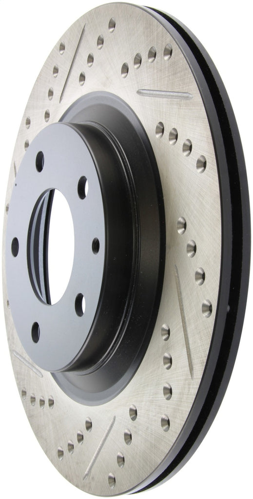 StopTech 04-09 Mazda RX-8 Slotted & Drilled Right Rear Rotor