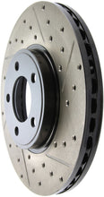 Load image into Gallery viewer, StopTech 96-97 Ford Thunderbird / 93-98 Lincoln Mark VII/VIII Slotted &amp; Drilled Left Front Rotor
