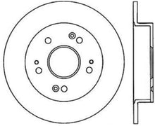 Load image into Gallery viewer, StopTech 06-09 Honda Civic Ex/Si Slotted &amp; Drilled Right Rear Cryo Rotor