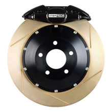 Load image into Gallery viewer, StopTech 95-02 Nissan Skyline Rear BBK w/ Black ST-22 Calipers w/ Zinc Slotted 355X32mm Rotors