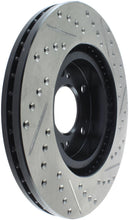 Load image into Gallery viewer, StopTech 06-09 Mitsubishi Eclipse (Exc Turbo)/04-09 Galant Slotted &amp; Drilled Right Front Rotor