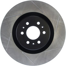 Load image into Gallery viewer, StopTech Power Slot 06-10 Cadillac Seville STS/SLS / 04-07 CTS V Front Left Slotted Rotor