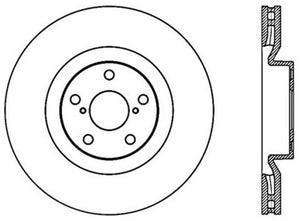 StopTech Slotted Sport Brake Rotor
