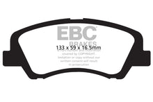 Load image into Gallery viewer, EBC 12 Hyundai Elantra 1.8 Yellowstuff Front Brake Pads