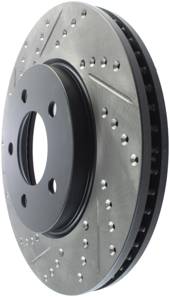 StopTech SportStop 04-08 Chrysler Pacifica Front Right Drilled & Slotted Rotor