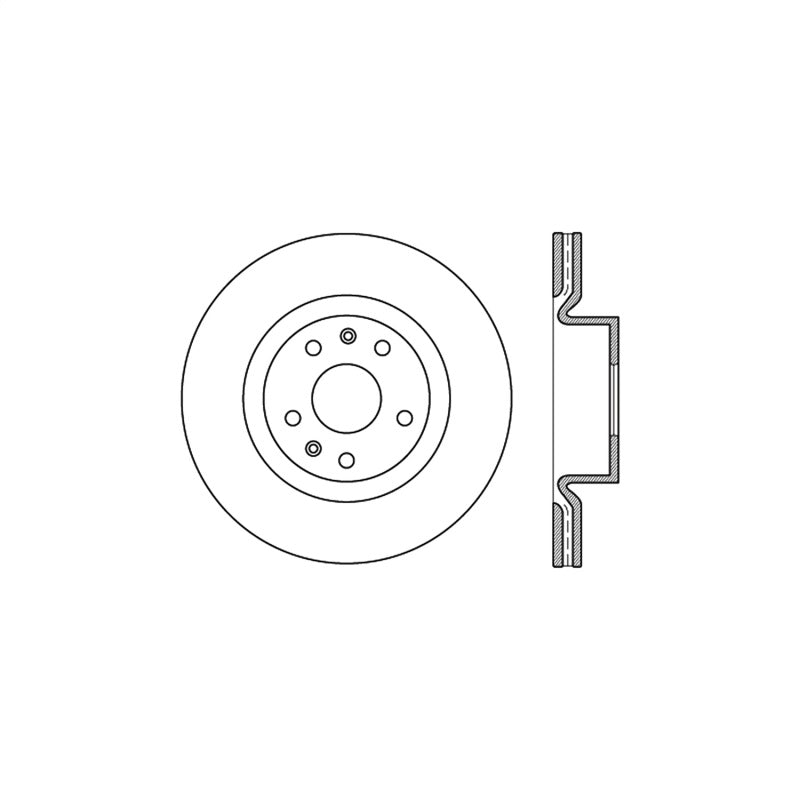 Stoptech 10 Hyundai Genesis Coupe Track Front Performance Cryo Rotor