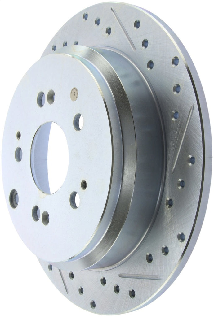 StopTech Select Sport Drilled & Slotted Rotor -Rear Right