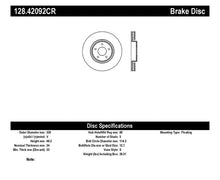 Load image into Gallery viewer, StopTech 11/05+ Infinity FX 35/45 SportStop Cryo Drilled Front Right Rotor