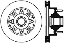 Load image into Gallery viewer, StopTech 03-05 Ford Excursion 2WD / 03-04 F250 PU 2WD/F350 PU 2WD Slotted Sport Brake CRYO Rotor