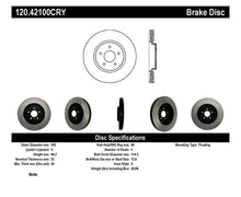 Load image into Gallery viewer, Stoptech 09 Infiniti FX35/FX45/FX50 / 08-09 G37 Front Performance Cryo Rotor