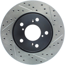Load image into Gallery viewer, StopTech 05-10 Honda Odyssey SportStop Slotted &amp; Drilled Left Front Rotor