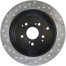 Load image into Gallery viewer, StopTech 01-02 Acura MDX SportStop Slotted &amp; Drilled Left Rear Rotor
