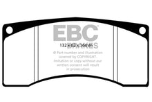 Load image into Gallery viewer, EBC Ford Saleen Mustang Alcon front calipers Orangestuff Front Brake Pads