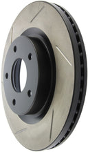 Load image into Gallery viewer, StopTech Power Slot 07-10 Nissan Altima Slotted Front Right Rotor