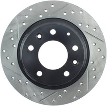 Load image into Gallery viewer, StopTech Mazda Mazda6 Slotted &amp; Drilled Right Rear Rotor