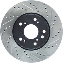 Load image into Gallery viewer, StopTech 09-10 Acura TSX/ 08-10 Honda Accord Coupe Left Front Slotted &amp; Drilled Rotor