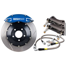Load image into Gallery viewer, StopTech 01-05 Lexus IS300 Front BBK Kit w/ ST-40 Blue Calipers Slotted 332x32mm Rotor