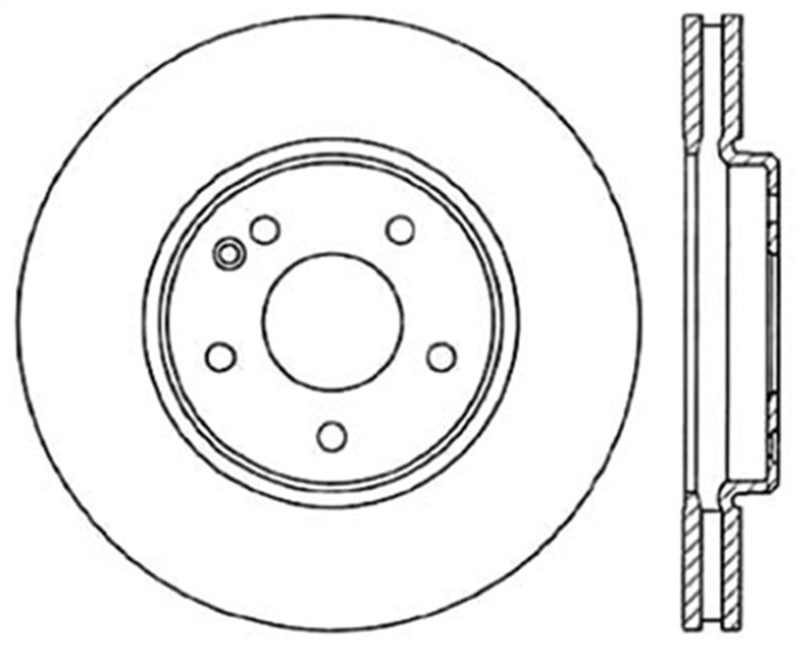 StopTech Slotted Sport Brake Rotor