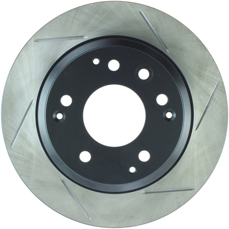 StopTech Power Slot 91-95 Acura Legend / 96-98 RL / 95-98 Honda Odyssey Left Rear Slotted Rotor