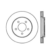 Load image into Gallery viewer, Stoptech 91-02 Dodge Caravan / Chrysler Town &amp; Country Front Ultra-Premium CRYO-STOP Rotor