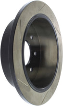Load image into Gallery viewer, StopTech Power Slot 12/99-11/04 Ford F150 2WD/4WD / 97-99 F250 2WD/4WD Rear Left Slotted Rotor