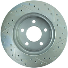 Load image into Gallery viewer, StopTech Select Sport 90-98 Jeep Cherokee 4WD/93-98 Grand Cherokee Slotted/Drilled Right Front Rotor
