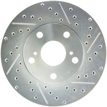 Load image into Gallery viewer, StopTech Select Sport Drilled &amp; Slotted Rotor - Rear Left