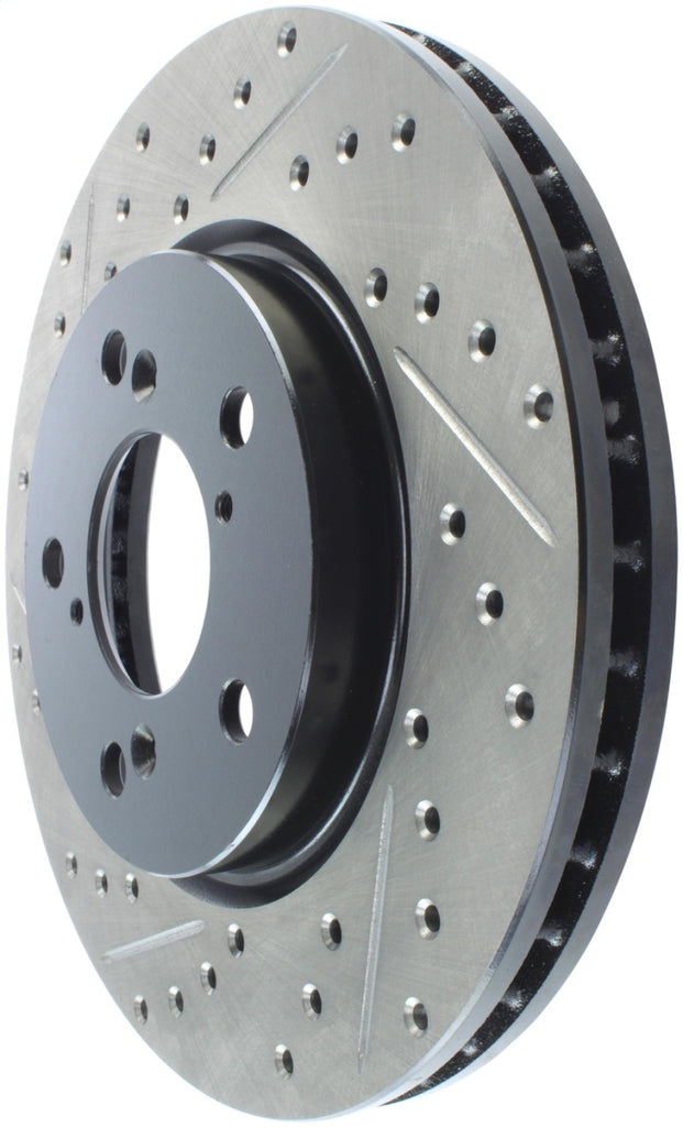 StopTech 05-10 Honda Odyssey SportStop Slotted & Drilled Right Front Rotor