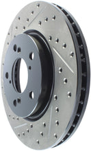 Load image into Gallery viewer, StopTech 05-10 Honda Odyssey SportStop Slotted &amp; Drilled Right Front Rotor