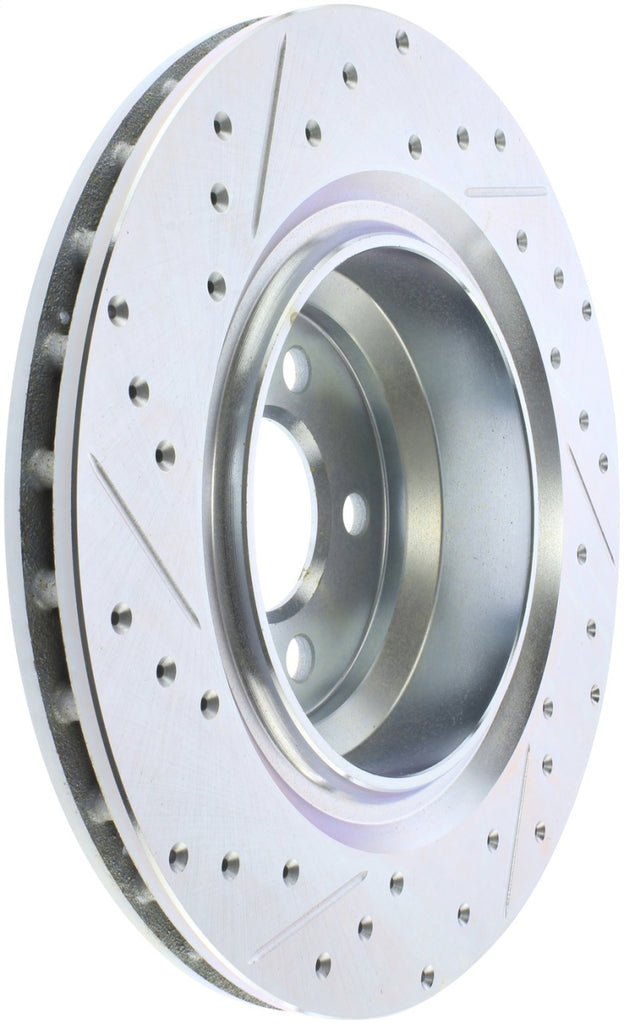StopTech Select Sport 13-14 Dodge Challenger SRT8 Drilled and Slotted Rear Left Brake Rotor