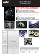 Load image into Gallery viewer, HKS Nissan RB26 2.8L Step 2 COMPLETE ENGINE