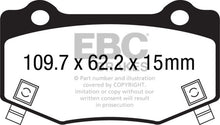 Load image into Gallery viewer, EBC 14+ Chevrolet Corvette Stingray (C7) 6.2 Orangestuff Rear Brake Pads