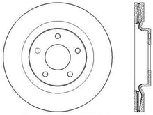 Load image into Gallery viewer, StopTech 11-14 Nissan Juke Slotted Front Right Rotor