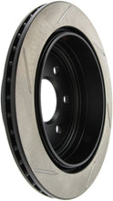Load image into Gallery viewer, StopTech Power Slot 05-09 Nissan Frontier/ Xterra Slotted Left Rear Rotor