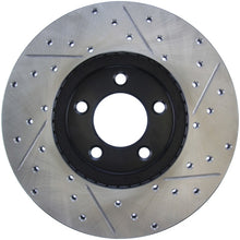 Load image into Gallery viewer, StopTech 96-97 Ford Thunderbird / 93-98 Lincoln Mark VII/VIII Slotted &amp; Drilled Right Front Rotor