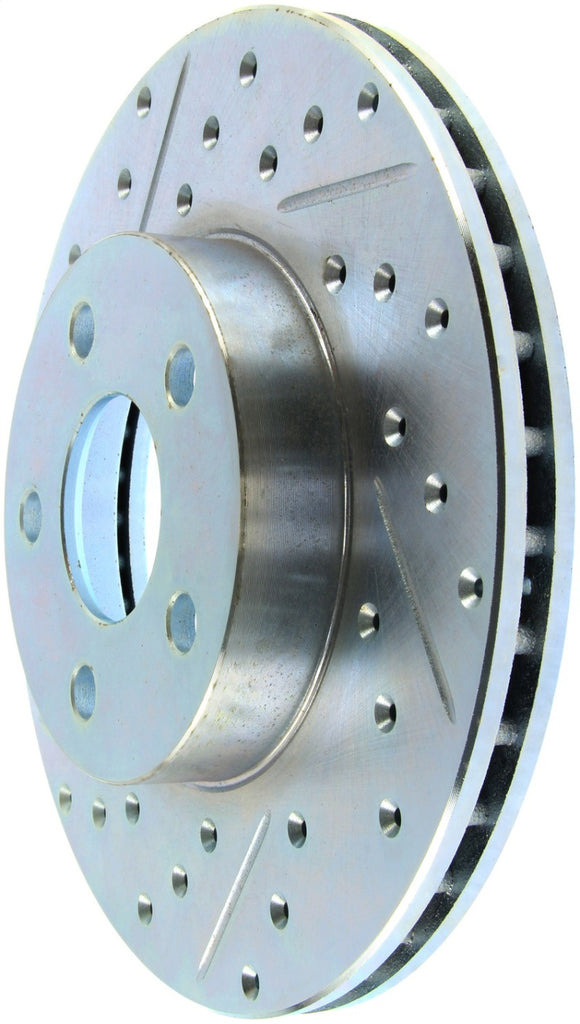 StopTech Select Sport 92-05 Chevy Cavalier/91-98 Pontiac Grand Am Slotted/Drilled Right Front Rotor