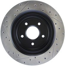 Load image into Gallery viewer, StopTech 06-08 Cadillac XLR-V SC / 06-09 Corvette (Z51) Rear Left Drilled &amp; Slotted Rotor