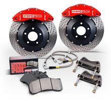 Load image into Gallery viewer, StopTech 2015 VW GTI Front BBK w/ Trophy ST-60 Caliper Drilled 355x32 2pc Rotor