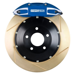 StopTech BBK 14-15 BMW M3 / M4 Rear Blue ST-40 Calipers 380x32 Zinc Slotted Rotors
