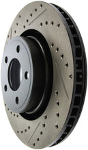 Load image into Gallery viewer, StopTech 15-17 Ford Mustang Sport Slotted &amp; Drilled Front Right Rotor