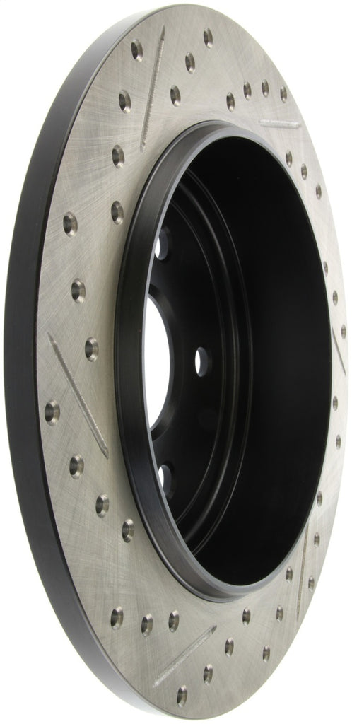 StopTech 06-10 Jeep Commander / 06-10 Gr Cherokee (Exc SRT-8) Slotted & Drilled Rear Left Rotor