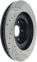 Load image into Gallery viewer, StopTech 02-10 Subaru WRX Slotted &amp; Drilled Right Front Rotor (exc. STi)