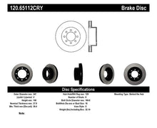 Load image into Gallery viewer, Stoptech 05-13 Ford F250 Super Duty Front Performance Cyro Brake Rotor