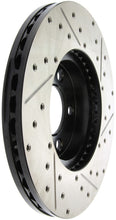 Load image into Gallery viewer, StopTech 96-97 Ford Thunderbird / 93-98 Lincoln Mark VII/VIII Slotted &amp; Drilled Right Front Rotor