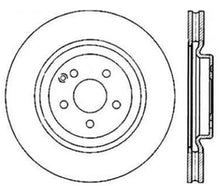 Load image into Gallery viewer, StopTech 05-06 Mercedes Benz C55 AMG Sportstop Drilled Left Front CRYO Rotor