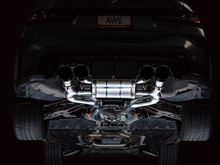 Load image into Gallery viewer, AWE Tuning SwitchPath Cat-Back Exhaust for BMW G8X M3/M4 - Diamond Black Tips