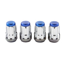 Load image into Gallery viewer, McGard SplineDrive Lug Nut (Cone Seat) M12X1.25 / 1.24in. Length (4-Pack) - Blue Cap (Req. Tool)