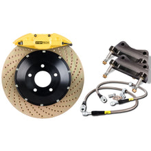 Load image into Gallery viewer, StopTech BBK 08-13 BMW M3/11-12 1M Coupe Rear Yellow ST-40 Caliper 355x32 Zinc Drilled Rotor